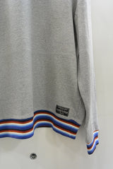2016 A/W MARBLES MEXICAN RIB CREW TOP GRAY
