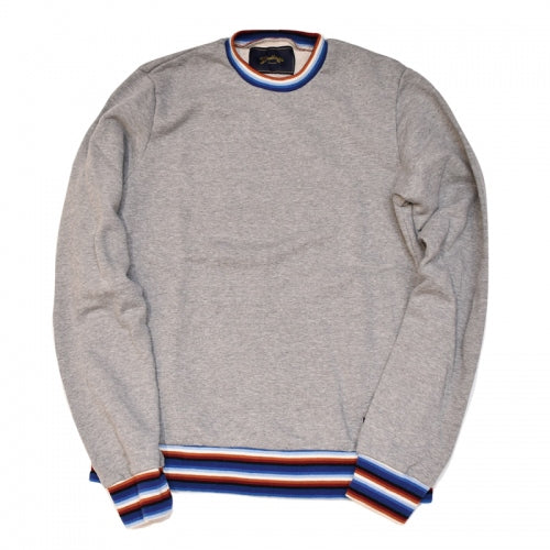 2016 A/W MARBLES MEXICAN RIB CREW TOP GRAY