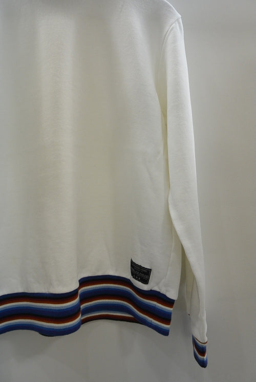 2016 A/W MARBLES MEXICAN RIB CREW WHITE
