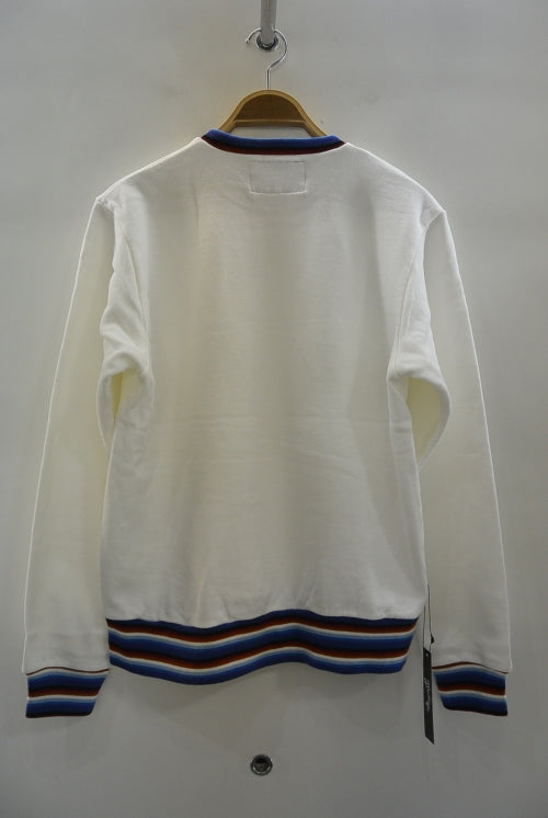 2016 A/W MARBLES MEXICAN RIB CREW WHITE