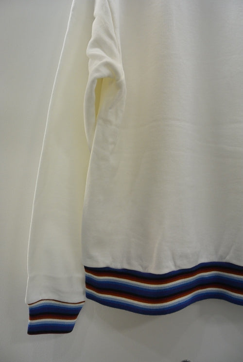 2016 A/W MARBLES MEXICAN RIB CREW WHITE