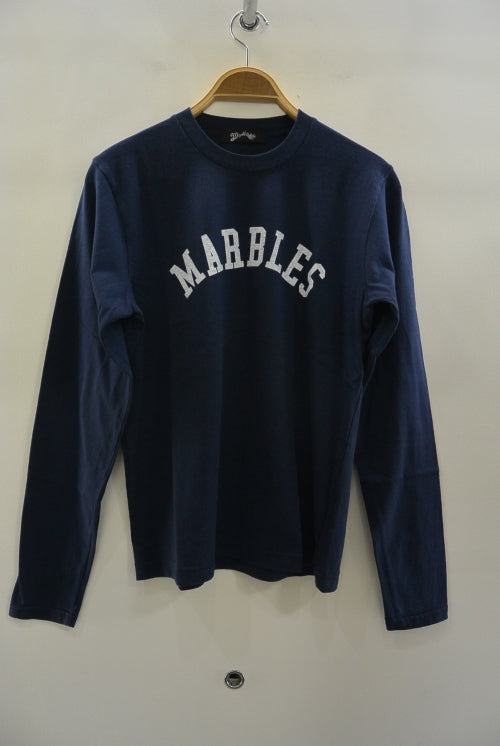 2016 A/W MARBLES L/S STANDARD TEE NAVY