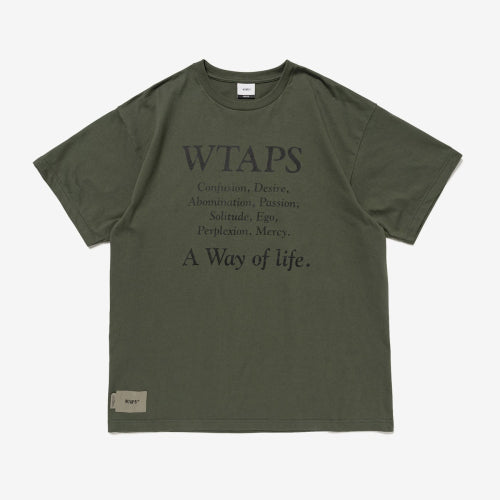 RESTOCK 2025 S/S WTAPS CONTAINING 01 / SS / COTTON