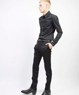 2019 A/W GalaabenD タキシードクロスストレッチ側章slacks