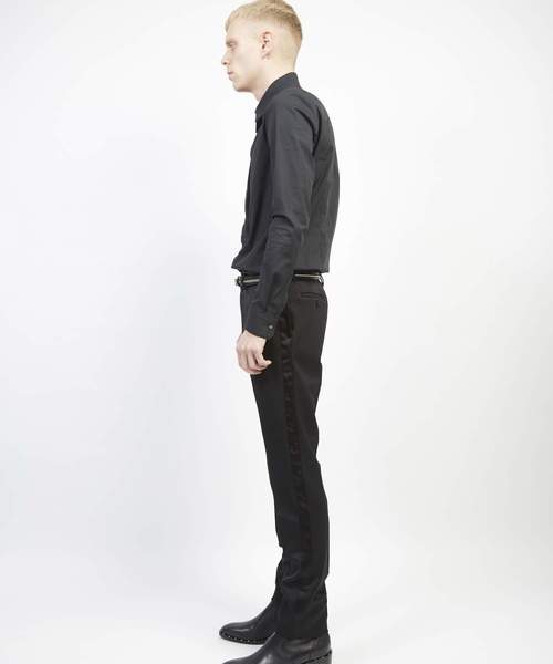 2019 A/W GalaabenD タキシードクロスストレッチ側章slacks