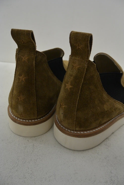 2015 A/W M / side gore middle boot(brown)