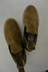 2015 A/W M / side gore middle boot(brown)