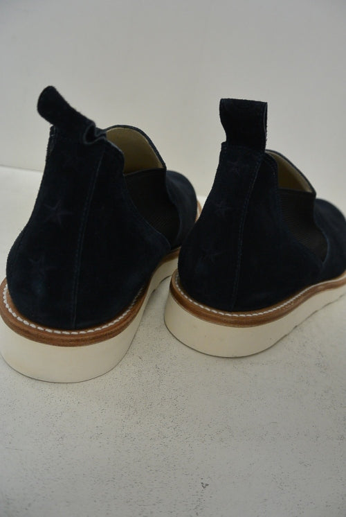 2015 A/W M / side gore middle boot(navy)