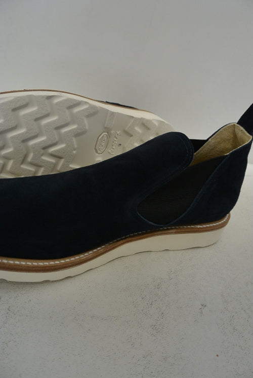 2015 A/W M / side gore middle boot(navy)