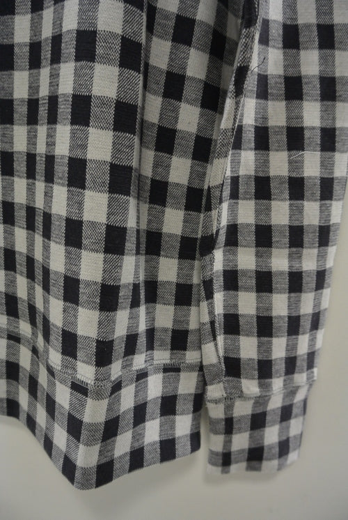 2015 A/W JAMA RICO TURTLE NECK JACQUARD CHECK T-SHIRT(BLOCK CHECK)