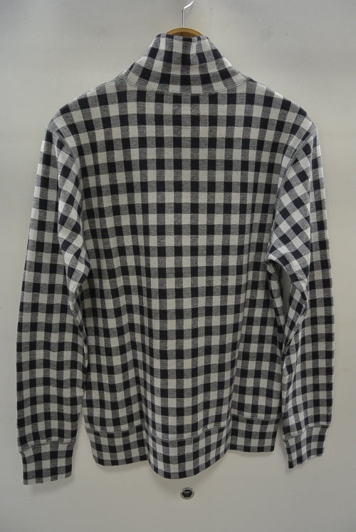2015 A/W JAMA RICO TURTLE NECK JACQUARD CHECK T-SHIRT(BLOCK CHECK)