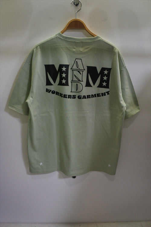 2024 S/S M&M PRINT BIG SILHOUETTE S/S T-SHIRT 013