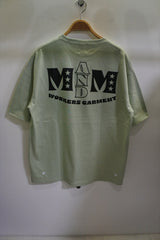 2024 S/S M&M PRINT BIG SILHOUETTE S/S T-SHIRT 013