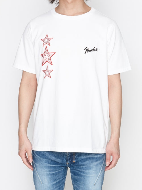 2018 A/W NUMBER (N)INE number9&STAR_T-SHIRT
