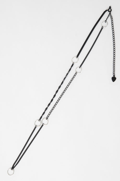 2025 A/W LAD MUSICIAN COMBI RING NECKLACE