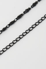 2025 A/W LAD MUSICIAN COMBI RING NECKLACE