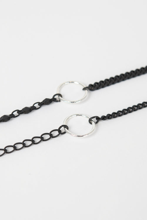 2025 A/W LAD MUSICIAN COMBI RING NECKLACE