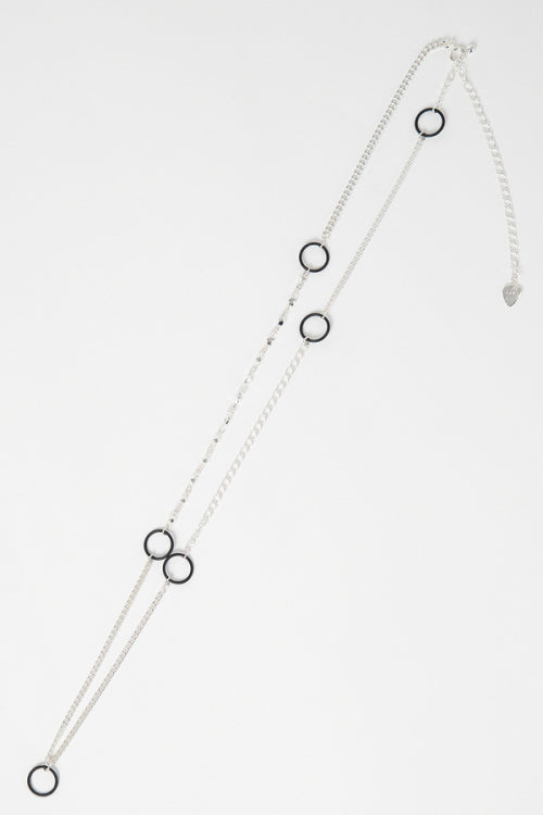 2025 A/W LAD MUSICIAN COMBI RING NECKLACE