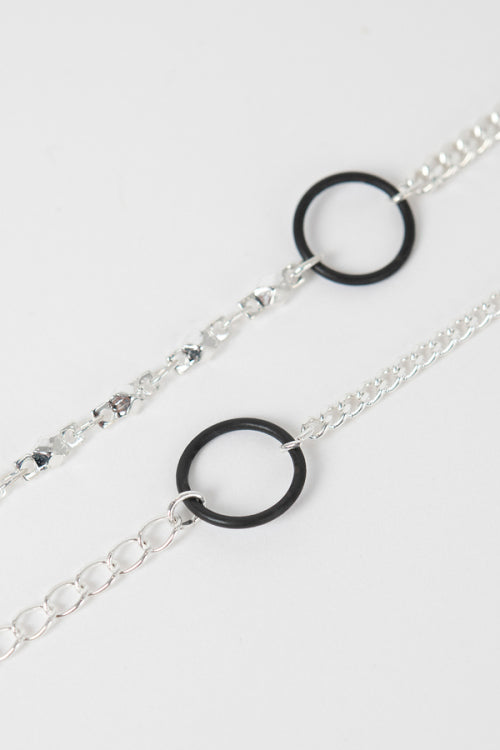 2025 A/W LAD MUSICIAN COMBI RING NECKLACE