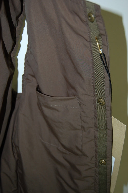 2013 A/W JAMA RICO NO CALLOR DOWN VEST KHAKI