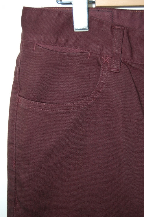 2013 A/W JAMA RICO JOPPER TYPE STRETCH PANTS OVER DYE WINE