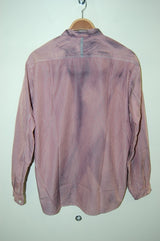 2013 A/W JAMA RICO STRIPE BROAD PULL OVER SHIRTS COLD DYE RED