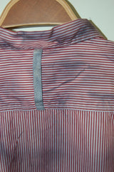 2013 A/W JAMA RICO STRIPE BROAD PULL OVER SHIRTS COLD DYE RED