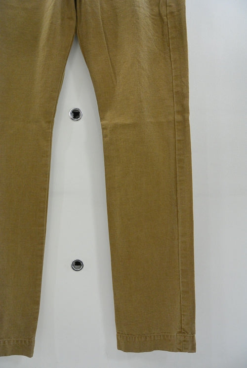 2016 A/W TMT SULFIDE DYED DUCK PANTS CAMEL