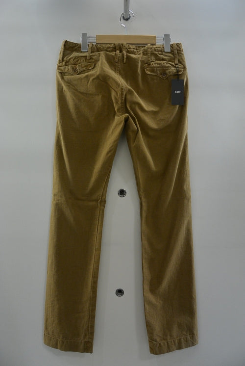 2016 A/W TMT SULFIDE DYED DUCK PANTS CAMEL