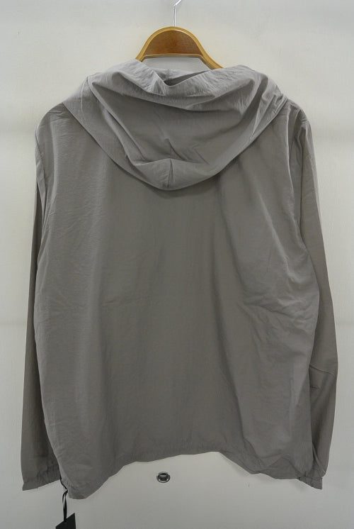 2016 A/W NUMBER (N)INE POCKETABLE HOODED PULLOVER SHIRTS_NYLON PEACH GRAY