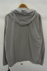 2016 A/W NUMBER (N)INE POCKETABLE HOODED PULLOVER SHIRTS_NYLON PEACH GRAY