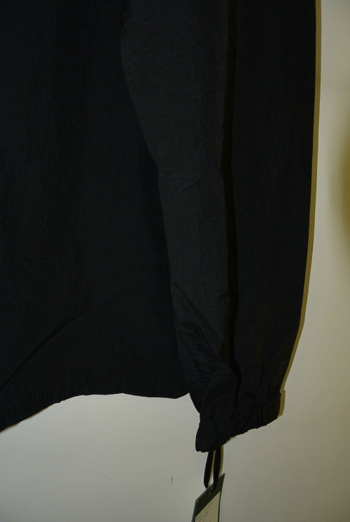 2016 A/W NUMBER (N)INE POCKETABLE HOODED PULLOVER SHIRTS_NYLON PEACH BLACK