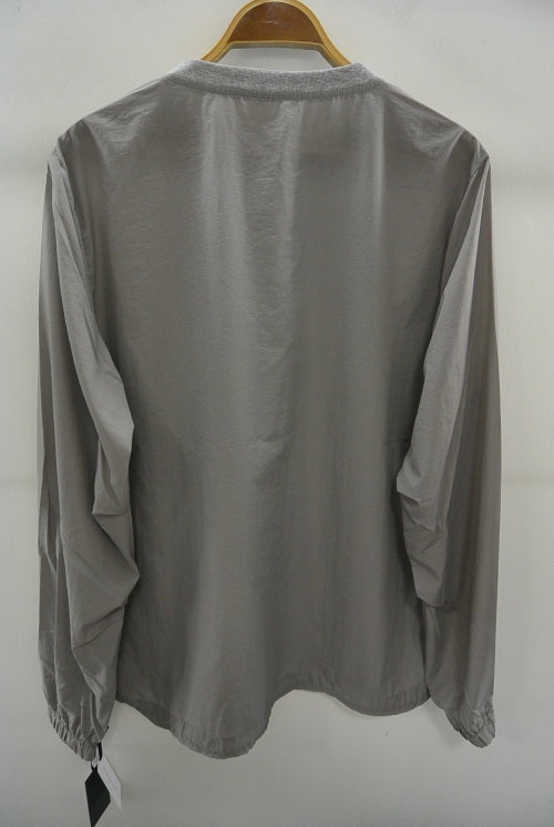 2016 A/W NUMBER (N)INE POCKETABLE PULLOVER SHIRTS_NYLON PEACH GRAY