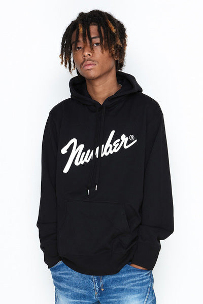 2018 A/W NUMBER (N)INE number9_LARGE HOODY SWEATSHIRT				