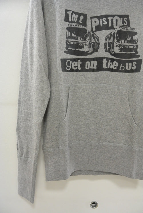 2015 A/W TMT ミニ裏毛 GET ON THE BUS TOP GRAY