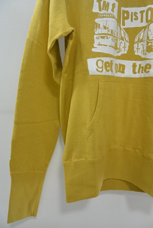 2015 A/W TMT ミニ裏毛 GET ON THE BUS MUSTARD