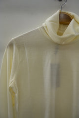 2015 A/W GalaabenD 2/72ウォッシャブル天竺 turtle neck 03/IVORY