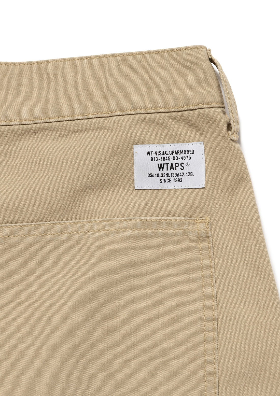 2026 S/S WTAPS ARMSTG2601 / SHORTS / COTTON. CNVS