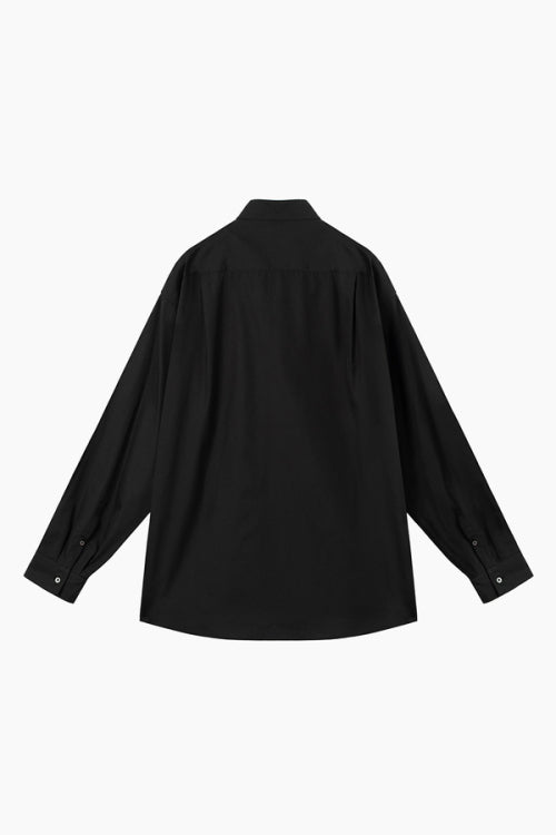 2025 A/W LAD MUSICIAN BROAD CLOTH POCKET BIG SHIRT