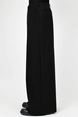 2025 A/W LAD MUSICIAN WOOL GABARDINE WIDE FLARE SLACKS