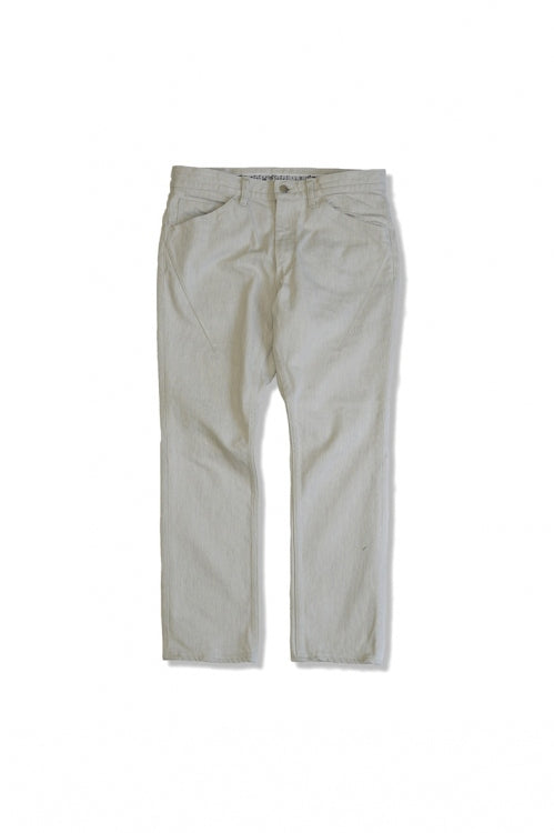 2015 A/W n(n) BY NUMBER (N)INE Taperd Pant Ankle Cut _Katuragi OATMEAL