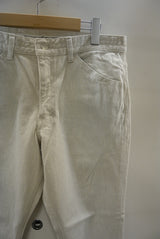 2015 A/W n(n) BY NUMBER (N)INE Taperd Pant Ankle Cut _Katuragi OATMEAL