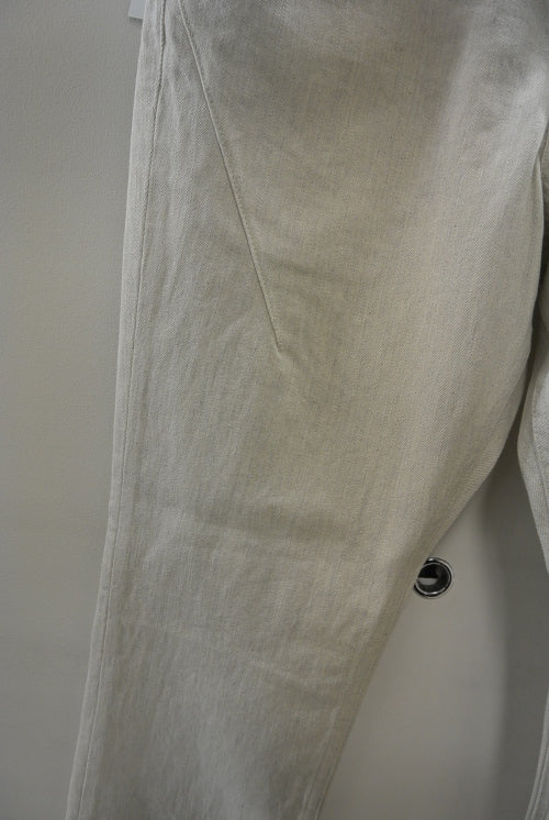 2015 A/W n(n) BY NUMBER (N)INE Taperd Pant Ankle Cut _Katuragi OATMEAL