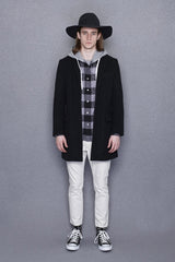 2015 A/W n(n) BY NUMBER (N)INE Taperd Pant Ankle Cut _Katuragi OATMEAL
