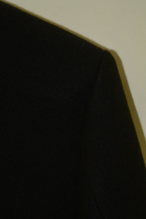 2016 A/W GalaabenD ウールカシミアカルゼ chesterfield CT 02/BLACK