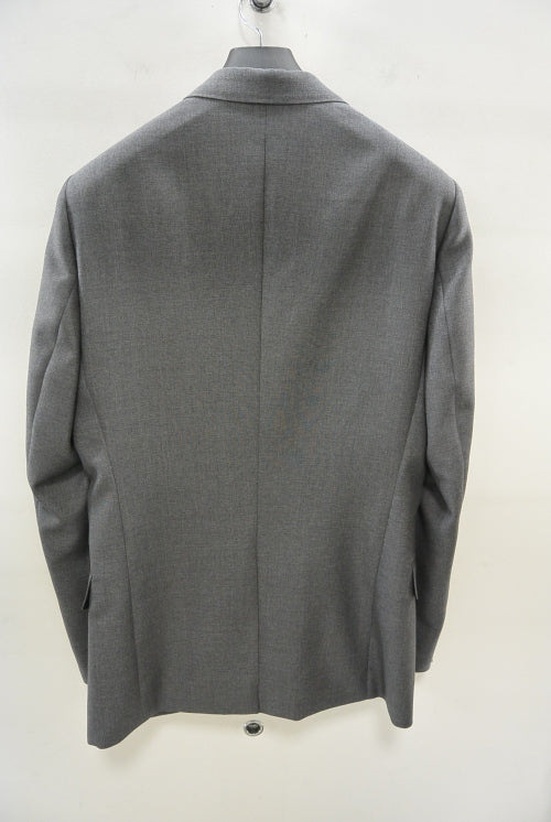 2015 A/W LITHIUM HOMME GREY MOHAIR WOOL NOTCHED MIDDLE 2B-JKT M-GREY
