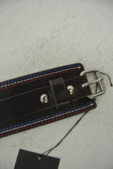 2014 A/W TMT LEATHER BANGLE BLACK
