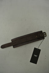 2014 A/W TMT LEATHER BANGLE BROWN