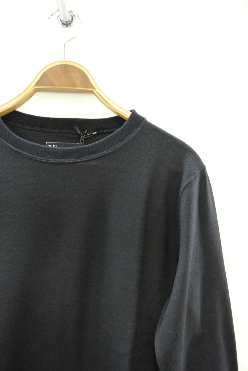 2014 A/W n(n) BY NUMBER (N)INE Crew neck L/S NAVY