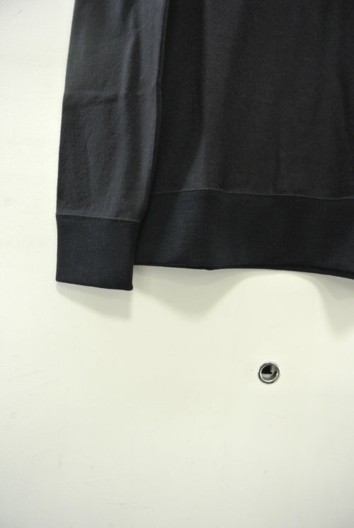 2014 A/W n(n) BY NUMBER (N)INE Crew neck L/S NAVY